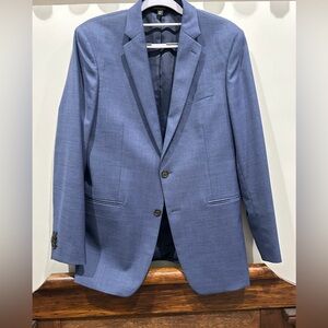 BANANA REPUBLIC 40 R SPORT COAT CADET BLUE NWOT